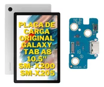 Placa Dock Conector De Carga Usb Galaxy Tab A8 X205 X200 Ori