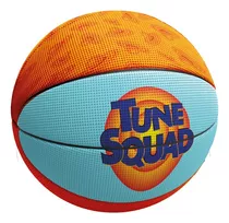 Pelota Basket Space Jam N°5 Drb Juvenil Recreativa Goma Color Celeste Naranja