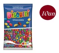 Disqueti Chocolate Confeitado Dori Pacote- 10 Kilos