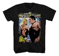 Wwe Hulk Vs Andre Shirt - Wrestlemania 3 - Polera De Campe