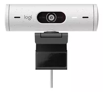 Webcam Camara Web Logitech Brio 500 Full Hd 1080p Blanco Col