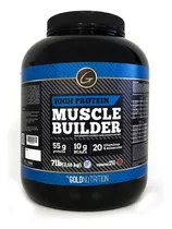 Ganador De Peso Y Masa Muscle Builder Gold Nutrition 7lb Sabor Chocolate