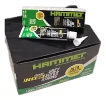 Silicón Gris Alta Temperatura Hammer (caja De 20 Unidades)