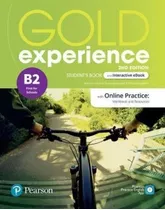 Gold Experience B2 (2/ed.) - Student's Book + Interactive Ebook + Online Practice + Digital Resources + App, De Gaynor, Susanne. Editorial Pearson, Tapa Blanda En Inglés Internacional, 2021