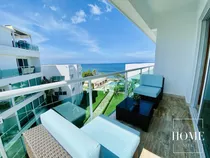 Precioso Penthouse Con Vista Al Mar De Venta Frente A Playa Semi-privada En Sosúa! [ Video Tour Disponible ]