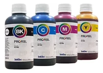 Tinta Corante Eu1000 Profeel Para Uso Em Epson L3250 4x250ml