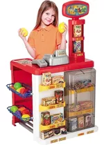 Mercadinho Infantil Caixa Registrado 8048+brinde Magic Toys