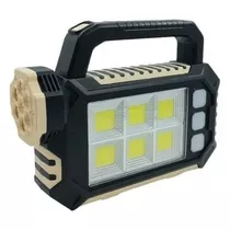 Lampara Led Linterna Cob De Camping C/panelsolar Recargable