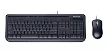 Teclado+mouse Microsoft Apb-00005 Wired 600 Usb/preto