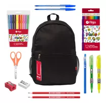 Kit Escolar Filgo Con Mochila Super Oferta Libreria Utiles 