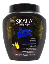 Skala Mascara Baño De Crema Lama Negra Brillo Vegano X 1 Kg