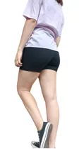 Short Tiro Alto Faja 12 Cm En Algodon Con Lycra