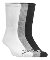 Medias 1/2 Caña Topper Pack X3 Negro Gris Blanco Hombre