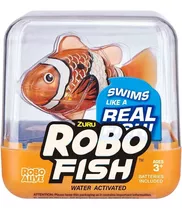 Robo Alive Zuru Robo Fish Laranja F0084 - Fun