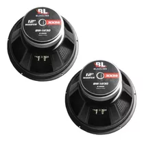 2 Woofer Blauline Bw 1230 12 300w Midbass 150rms 8 Ohm A Cjf