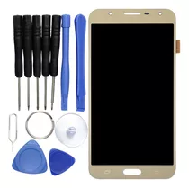 Modulo Compatible Samsung J701  J7 Neo Sin Logo Oled2 Dorado