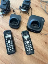 Combo De 2 Teléfonos Inalámbricos Panasonic Dect 6.0