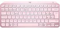 Teclado Bluetooth Logitech Master Series Mx Keys Mini Amv Color Del Teclado Rosa Idioma Español