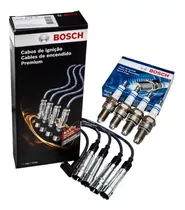 Jg Cabos + Velas Vw Gol G3 1.0 8v Gasolina 1999 2000 2001