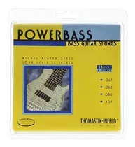 Thomastik-infeld Eb344 Bajo Eléctrico Cuerdas: Power Bass 4 