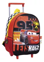 Cars Mochila 12 Carro Champ Negro