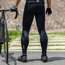 Licra Ciclismo Pantalon Largo Rockbros Acolchado Bicicleta 