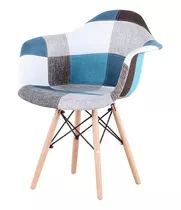 Silla, Sitial, Butaca Eames Patchwork /moadchile