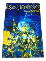 Iron Maiden Toallon Lona Heavy Metal Live After Death