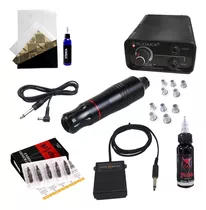 Kit Maquina Pen Atom Tattoo Tatuajes Tatuar