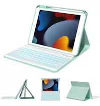 Funda Con Teclado Para iPad 10.2 9th/8th/7thgen. Pro10.5 -01