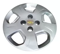 Juego 4 Tazas Rod. 14 Chevrolet Celta.prisma Con Logo Dorado