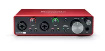 Placa De Sonido Audio Interface Focusrite Scarlett 2i2 Usb 3