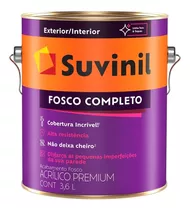 Tinta Para Parede Suvinil Fosco Completo - Verdes -  3,2l