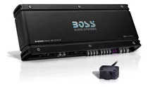 Amplificador Boss 2400w 0x4600 Led 4 Canales Clase A Color Negro