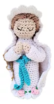 Virgencita María Tejida A Mano Crochet Virgen De Lourdes