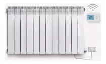 Radiador Eléctrico Euterma 12 Elementos 2000w + Termostato Color Blanco