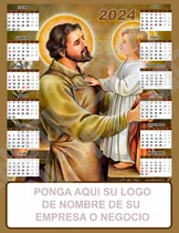 10 Almanaques 0 Calendarios De Santos Personalizados 2024