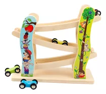 Carro Rampa Racer Brinquedo Montessori Brinquedo