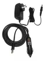 Combo Cargador Dvd Portatil Philips Para Pared Y Auto X 3mts