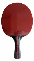 Paleta De Ping Pong Xushaofa T5008 + Estuche Para Paleta Color Negro/rojo