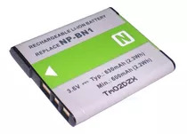 Bateria P/sony Dsc-tx10 Dsc-t110 Dsc-tx100v Dsc W380 Np-bn1