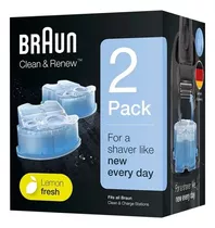 Cartucho Limpiador Para Afeitadora Braun Ccr2 Clean & Renew