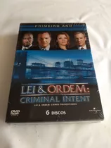 Dvd Lei Ordem: Criminal Intent Primeiro Ano 