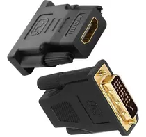 Adaptador Dvi - D Macho  24+1 A Hdmi Hembra Video Unoelectro