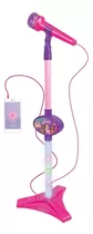 Microfone Com Pedestal Dreamtopia Barbie - Fun 576 Rosa