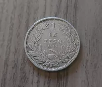 Moneda De Un Peso Año 1927