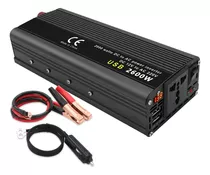 Inversor De Corriente Dc 12v A Ac 220v 1500w/2000w/2600w