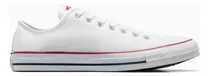 Tenis Converse All Star Chuck Taylor Classic Low Top Color Optical White - Adulto 6 Us