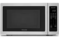 Kitchenaid 21-3 4 Stainless Steel Countertop Microwave Oven 