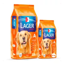 Alimento Combo Lager Premium Perro Adulto 22kg + 10kg - Otec